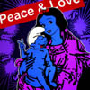 PEACE&LOVE, 2013, 140x140 cm.